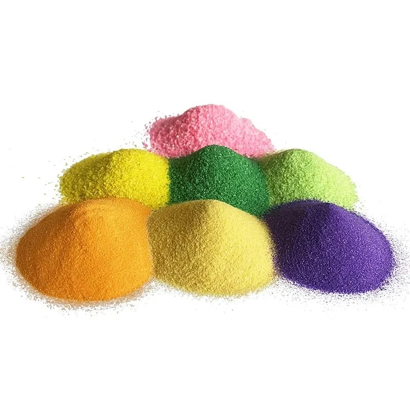Arena de cuarzo para decoración de paisaje, polvo Artificial para jardín, árbol, nieve, Micro reloj de arena, accesorios de mesa, 25g por paquete