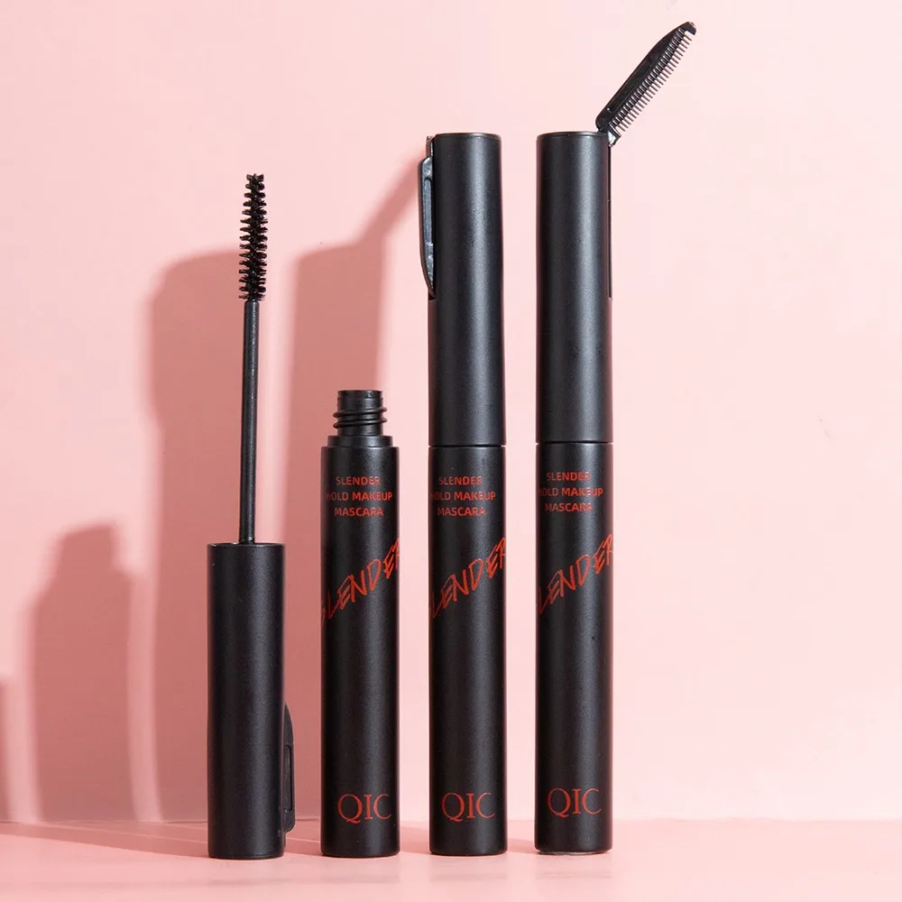 Langdurige Waterdichte Mascara Zwarte Inkt Sneldrogende Wimpers Make-Up Clump-Free Natuurlijke Look Curling Mascara Oogmake-up