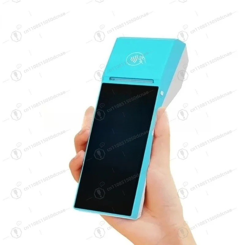 SP01 Handheld POS System NFC Reader 5.5 inch Android PDA BT WIFI 58MM Printer Terminal