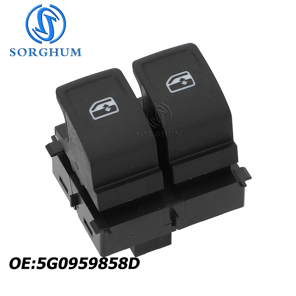 SORGHUM Power Window Button Lifter Control for Skoda Scala Kamiq for VW Crafter Golf Transporter Multivan 5G0959858B 5G0959858D