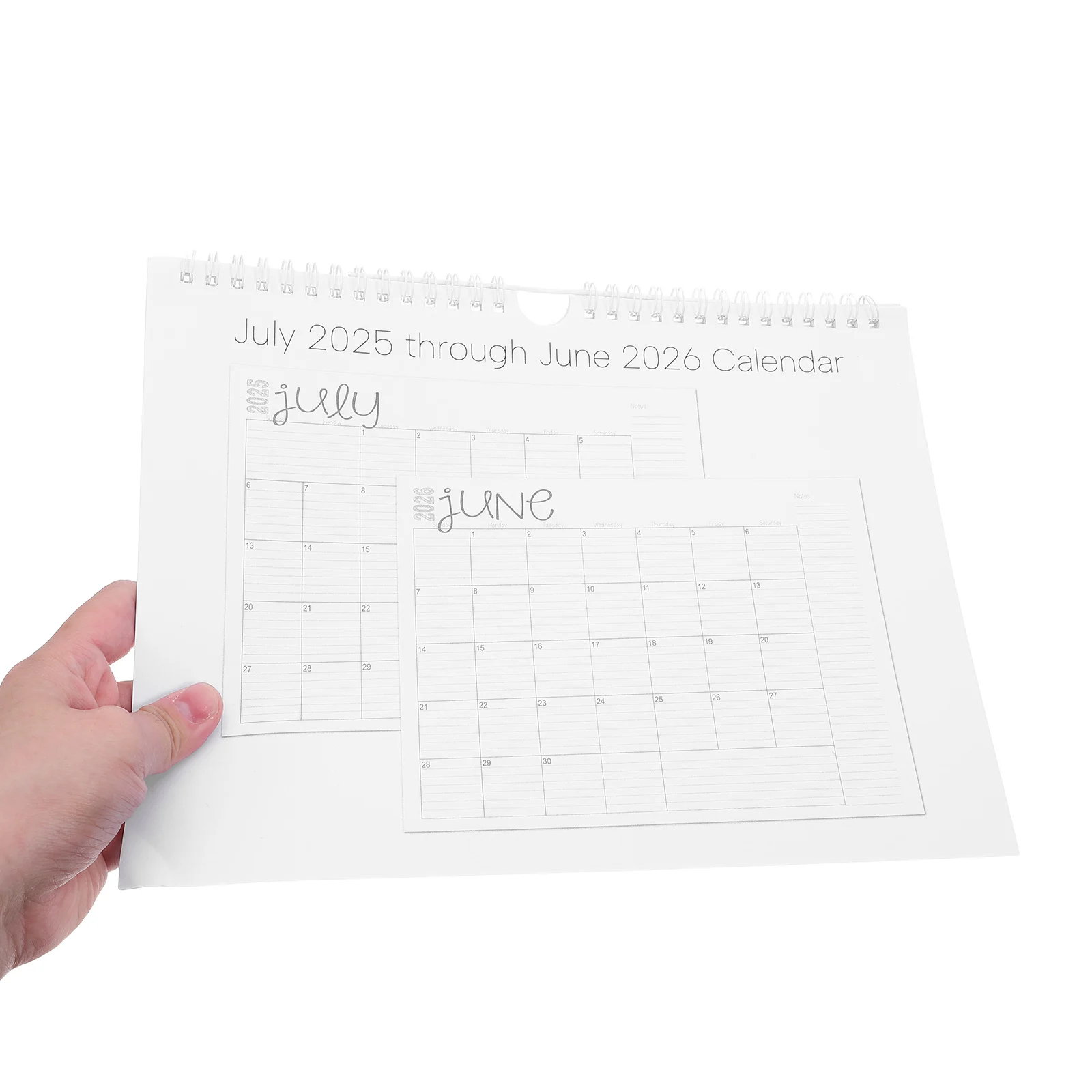 

2026 Wall Calendar Monthly Weekly Planner for Paper Reusable Hanging Office Flip