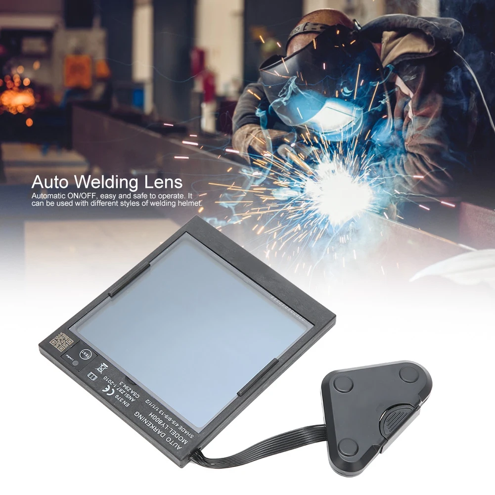 Auto Darkening Filter Welding Cover Solar Helmet Lens Welder Equipment Welding Filter Lens Auto Welding Lens Solar Welding Lens
