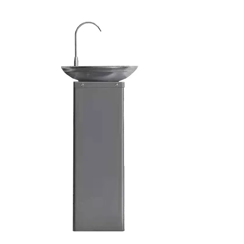 Outdoor water dispenser, public garden community hand washing and drinking water integrated drinking table