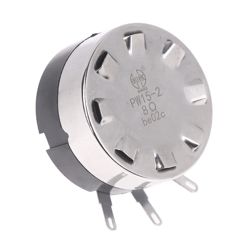 WX200 High Power 15W Single-turn Double-wire Wound Potentiometer 8 Ohm 8Ω Shaft Length 15MM Audio Attenuator