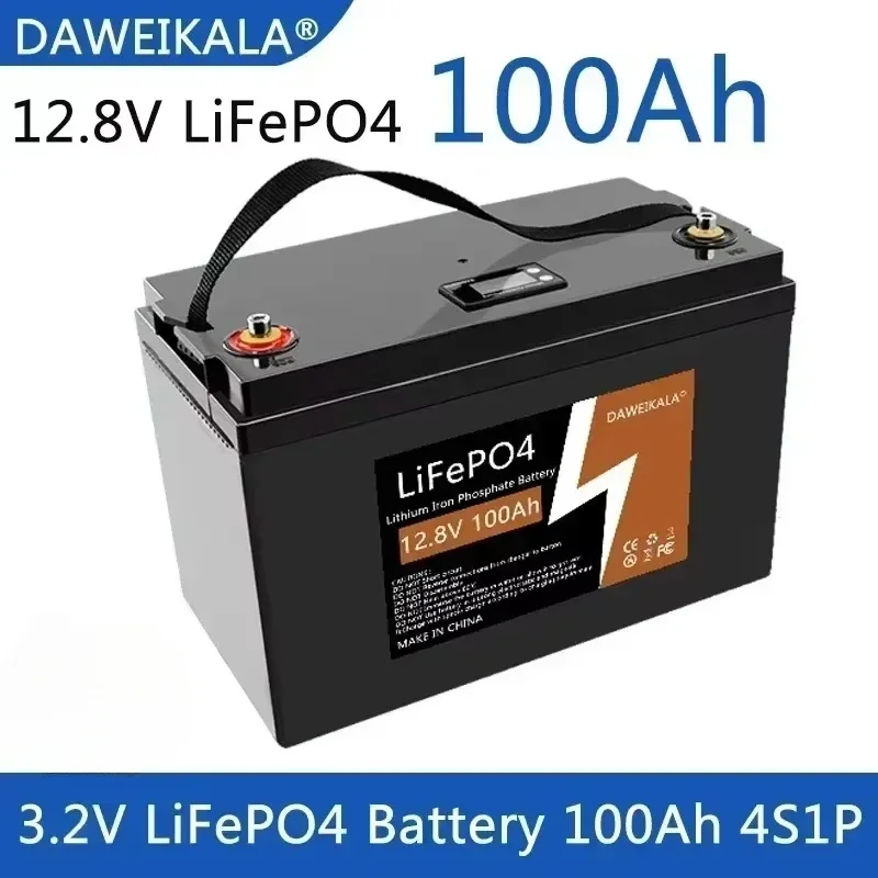 12V 100Ah LiFePO4 battery pack lithium iron phosphate for electric marine outboard propulsion motor 48V solar system