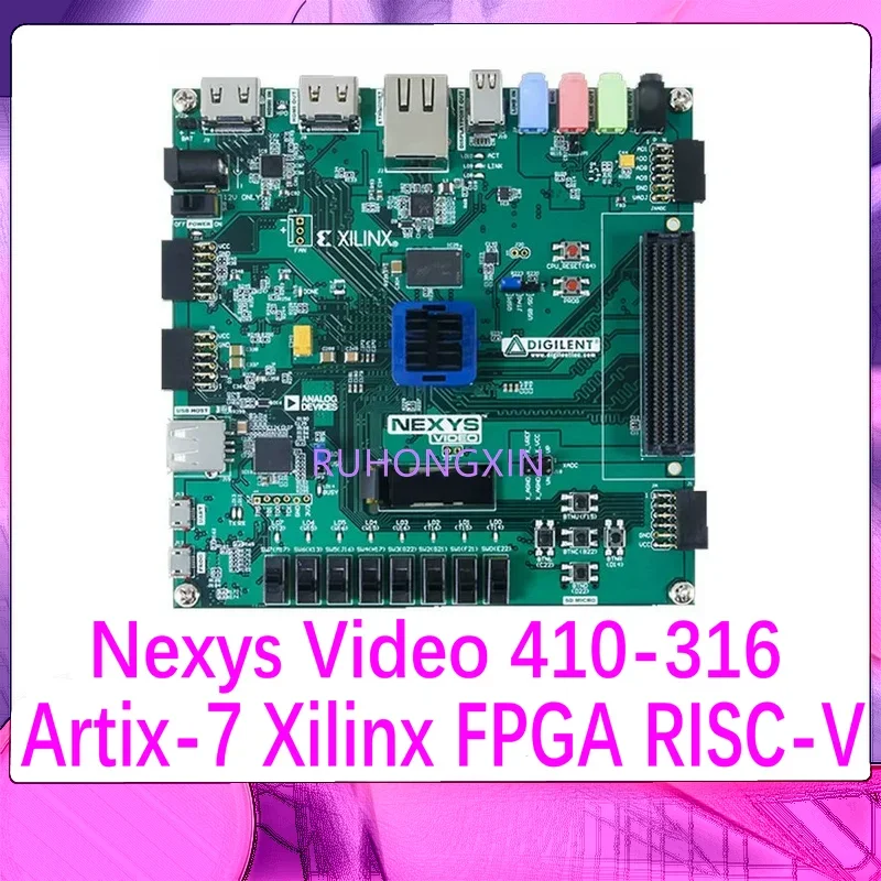 Nexys Video 410-316 Artix-7 Xilinx FPGA RISC-V Digilent XC7A200T Nexys Video Development Board