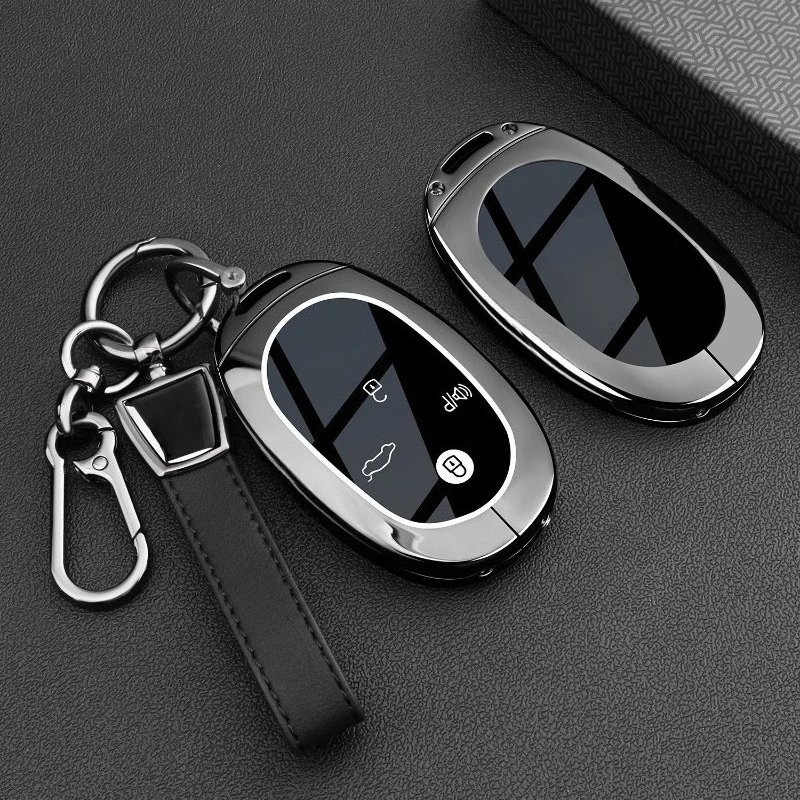 For Volkswagen new ID.ERA 9X Metal key box holder car remote control protection cover buckle