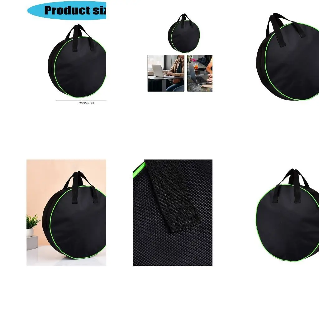 

652F Oversized Laptop Accessory Storage 40x13cm Tear Proof Oxfords Bag Quick Access Zippers Water Resistant