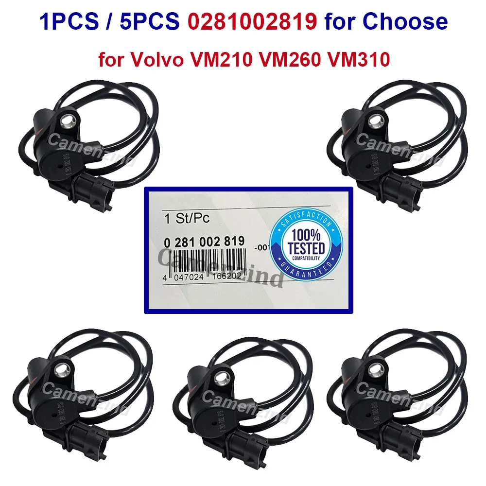 Sensor de Pulso do Virabrequim 0281002819 61200670034 Sensor de Posição do Virabrequim 281002819 0 281 002 819 9 para Volvo VM210 VM260 VM310