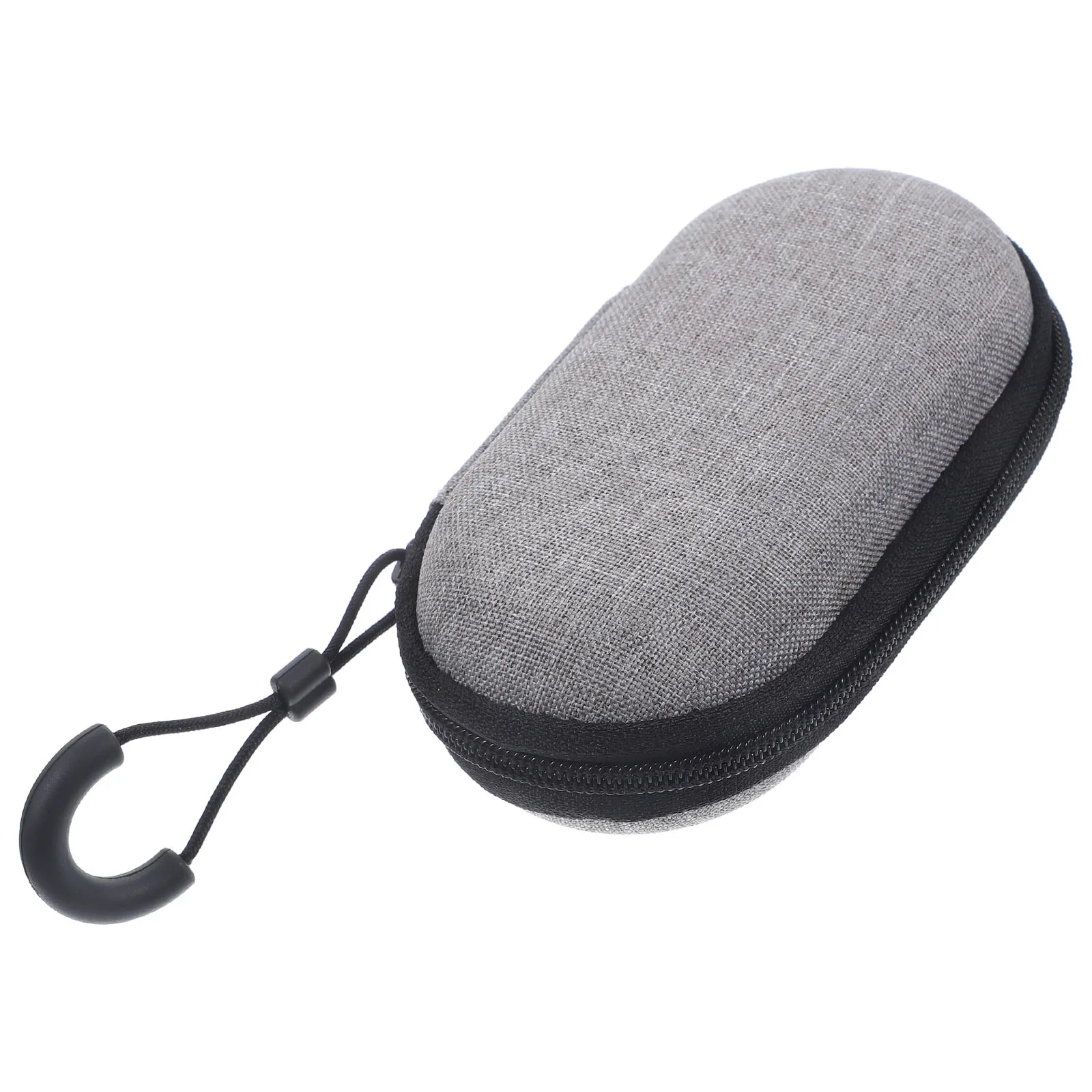 

Guitar Tuner Storage Case 11x5x4 EVA Hard Shell Oxford Cloth Organizer Electronics Bag Accessories Travel Cord Holder