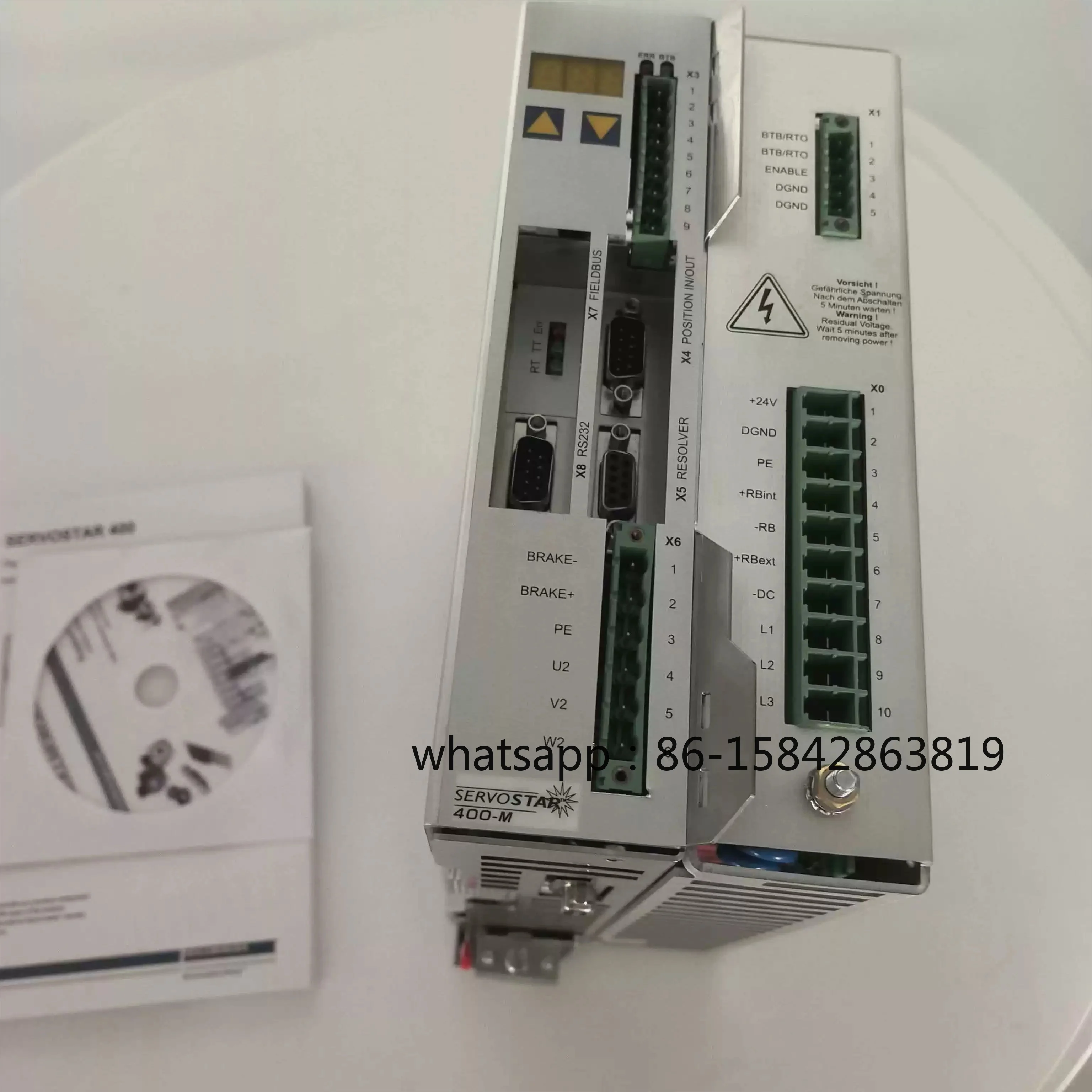 New SERVOSTAR 443M-C S403AM-CA Servo Drive 3A 230/400V CANopen Industrial Amplifier