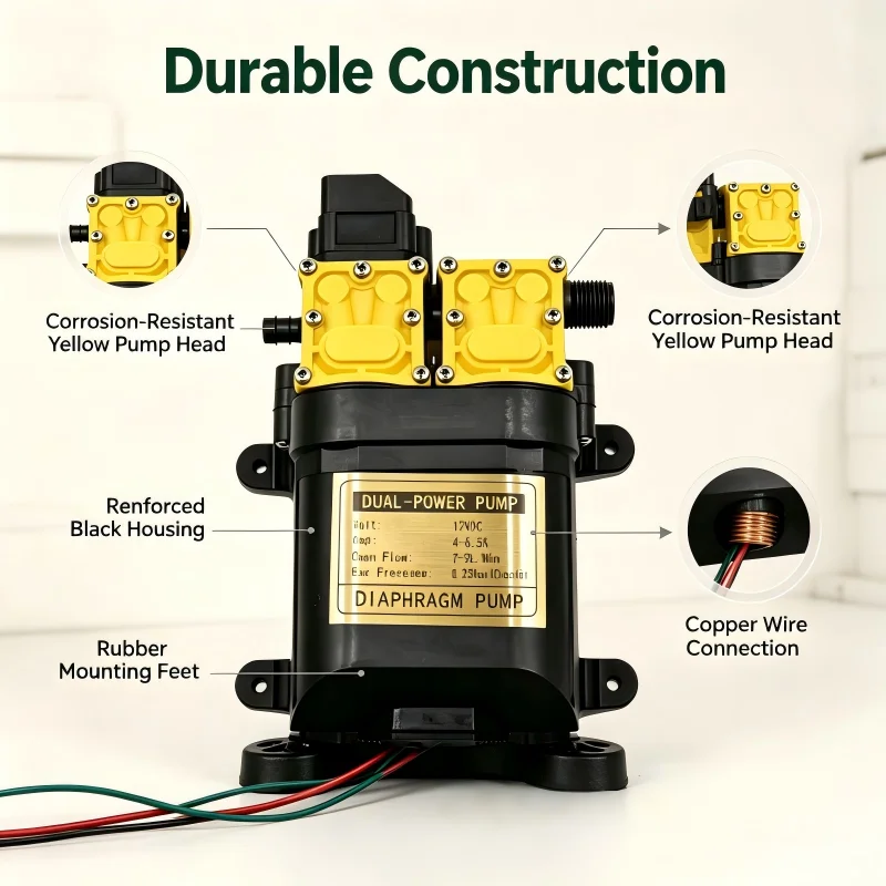 Farming Pump For Agriculture - 12V DC High Pressure Agricultural Water
