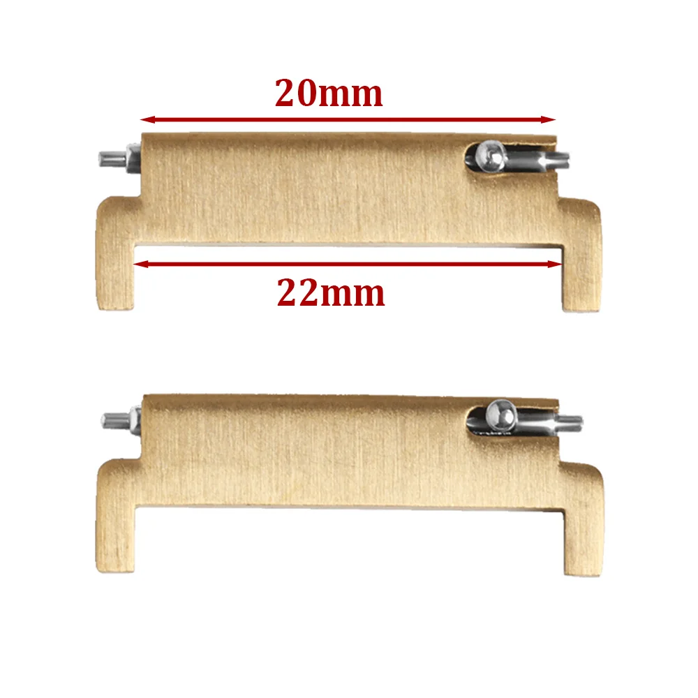 1 Paar Metalladapter für Armbänder, 18 mm auf 20/22 mm, 20 mm auf 18/20/22 mm, 22 mm auf 18/22 mm, Schnellverschluss-Steckverbinder, Uhrenarmband-Zubehör