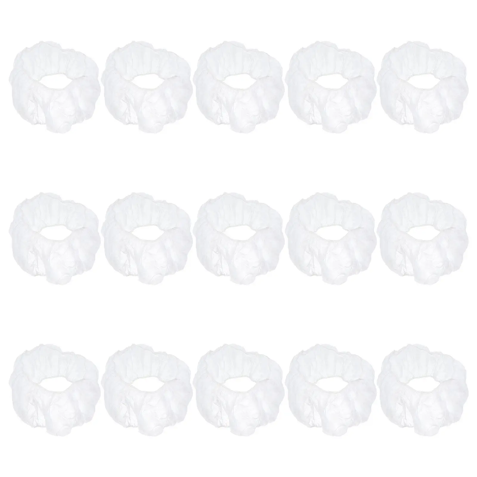 30Pcs Disposable Toilet Seat Covers Non-Woven Waterproof Moisture-Proof Skin-Friendly Portable for Travel Family Camping Hotel