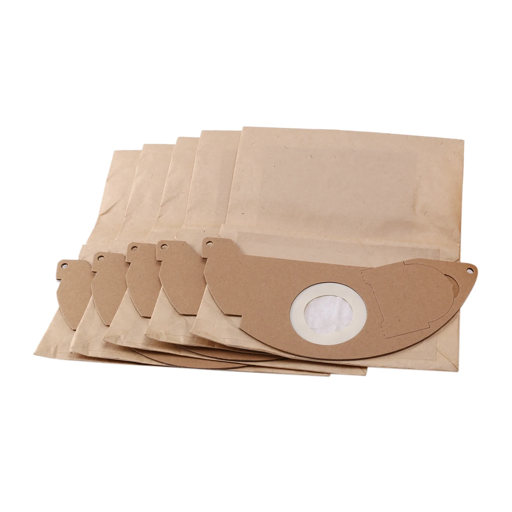 1Pcs Dust Hepa Filters+5Pcs Paper Bags For Karcher Vacuum Cleaners Parts Cartridge Hepa Filter Wd2250 Wd3.200 Mv2 Mv3 Wd3