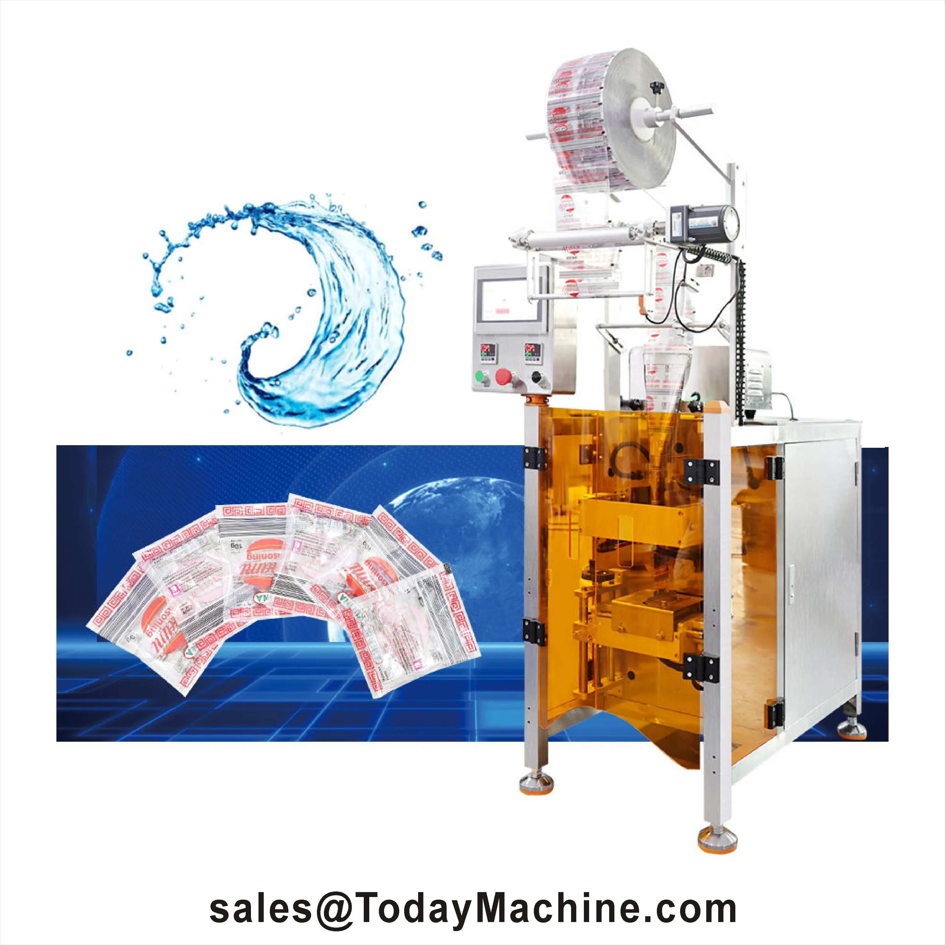 Fruit Jam/honey/paste/ketchup/mayonnaise Chocolate Liquid Packing Machine Filling and Sealing Machine