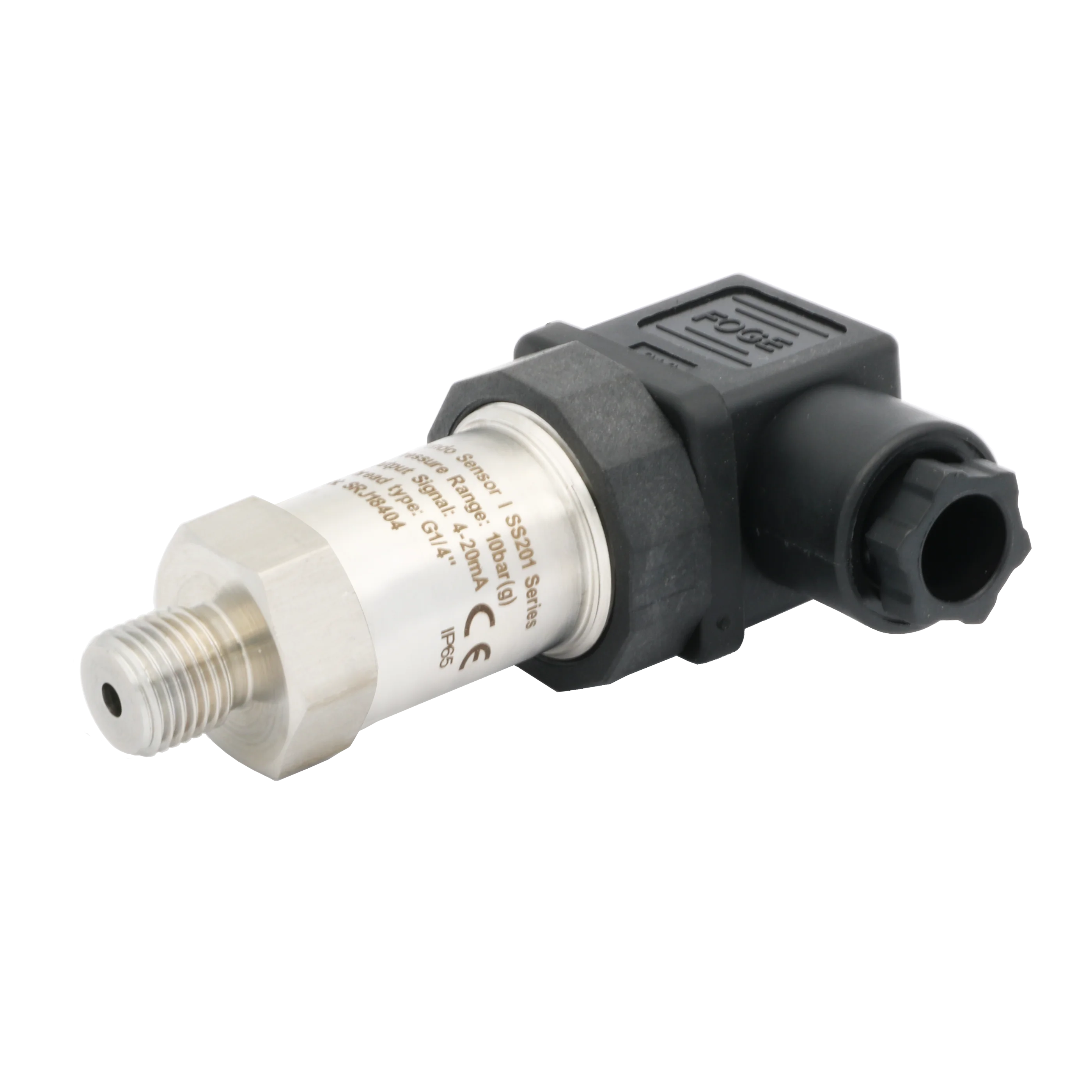 4 20ma pressure sensor range 0 to 10bar 16 bar 150psi gauge 2.5 mpa 4mpa 600kpa IP65 1 4NPT G 1 4 thread 12V 24V dc supply air