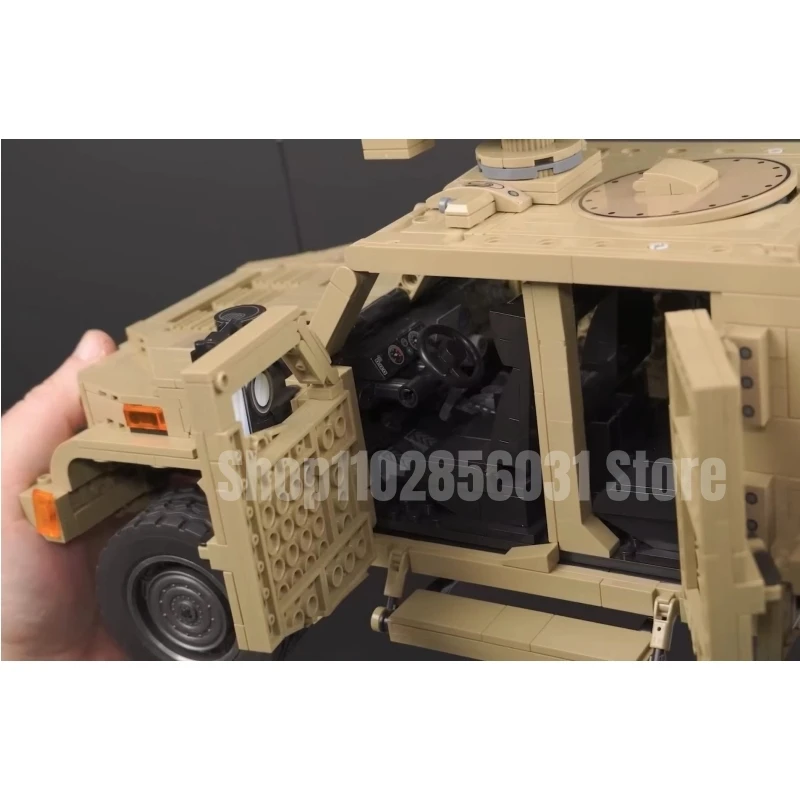 2479pcs MOC Military JLTV Armored Vehicle Building Blocks Model Bricks World War II Toys Birthday Gifts Boys Christmas