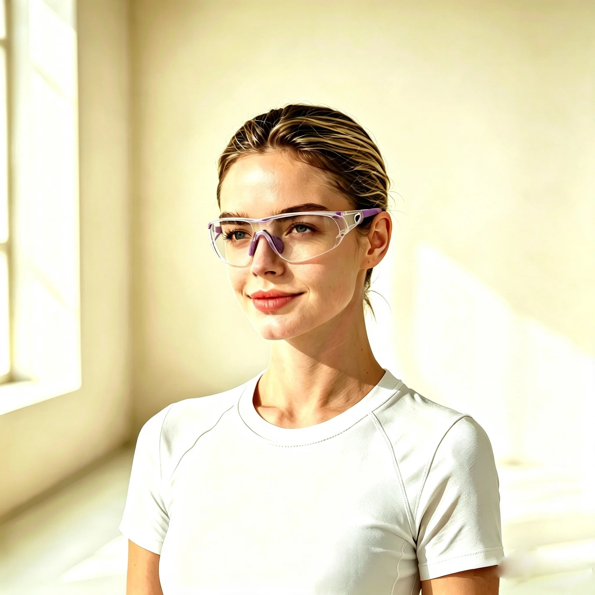 2PCS Unisex Safety Glasses Wrap Side Shield Anti-impact Wind Dust Clear Lens Work Protective Eyewear Multiple Color Temples