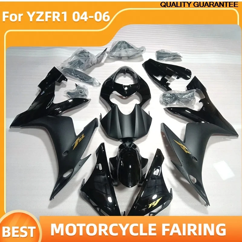 

100% Fit Motorcycle Fairing Kit for YAMAHA YZF R1 YZF-R1 04 05 06 YZFR1 2004 2005 2006 Street Sport Bike Aftermarket Parts