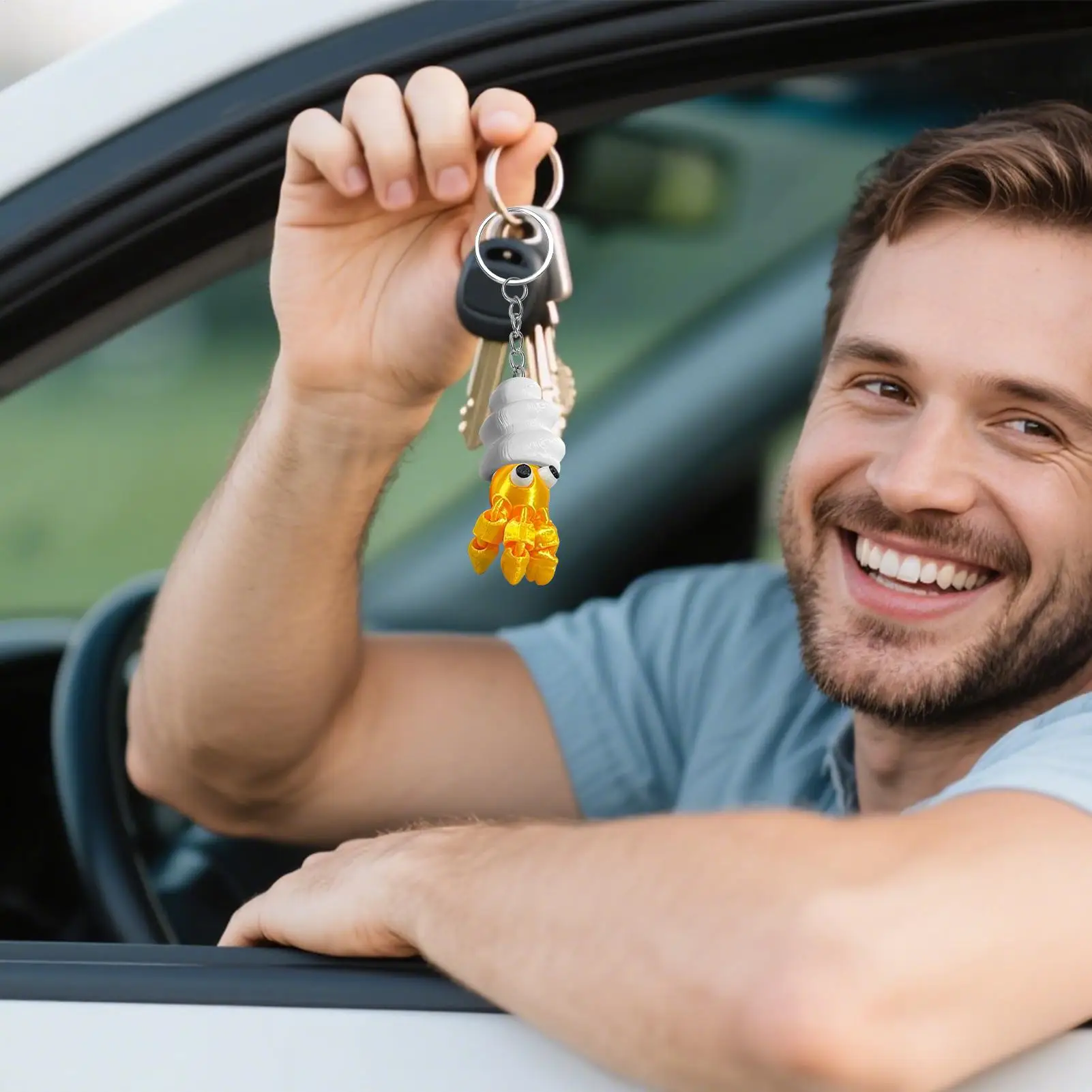 

3D Printed Hermit Crab Fidget Full Articulated Flexible Hermit Crab Fidget Toys Stress Relief Soothing Desktop Decorations Home