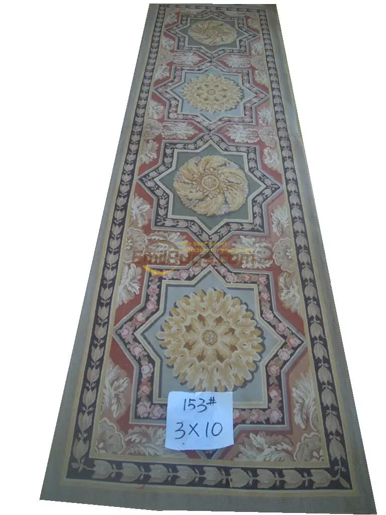 

Handmade Sofa Floor Use Wool Knitting Carpets Aubusson Style French Carpet Fine Chinese Hand-woven Aubusson