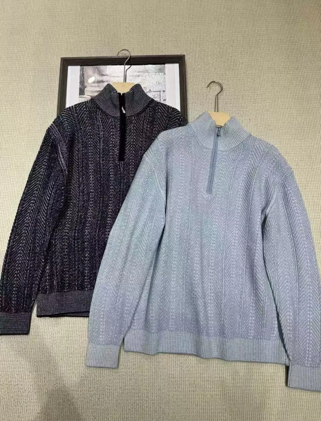 

Кашемировый кардиган BC с полумолнией