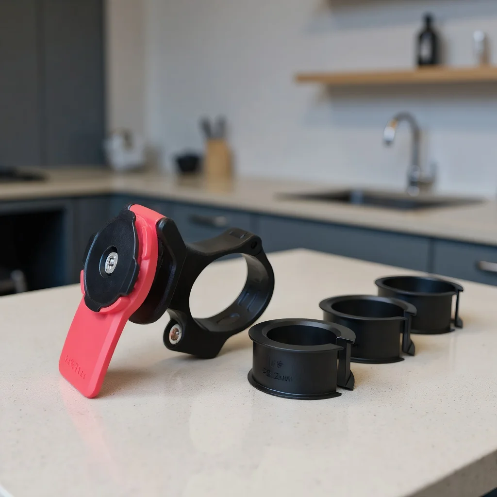 

Держатель для телефона на мотоцикле, вибрационный замок, 360° ° Вращающееся крепление на руль для велосипедного скутера, надежный кронштейн для телефонов 4-7 дюймов