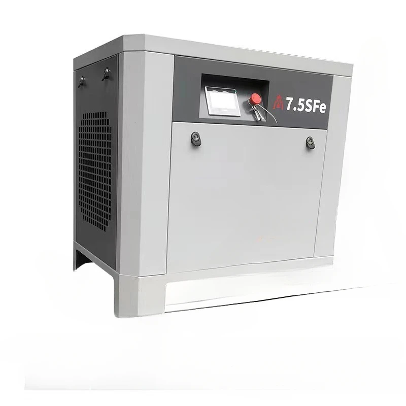 Compresseur d'air industriel à vis avec aimant permanent, grande pompe à air, fréquence variable, 7.5 KW, 15 KW, 22 KW, 37KW