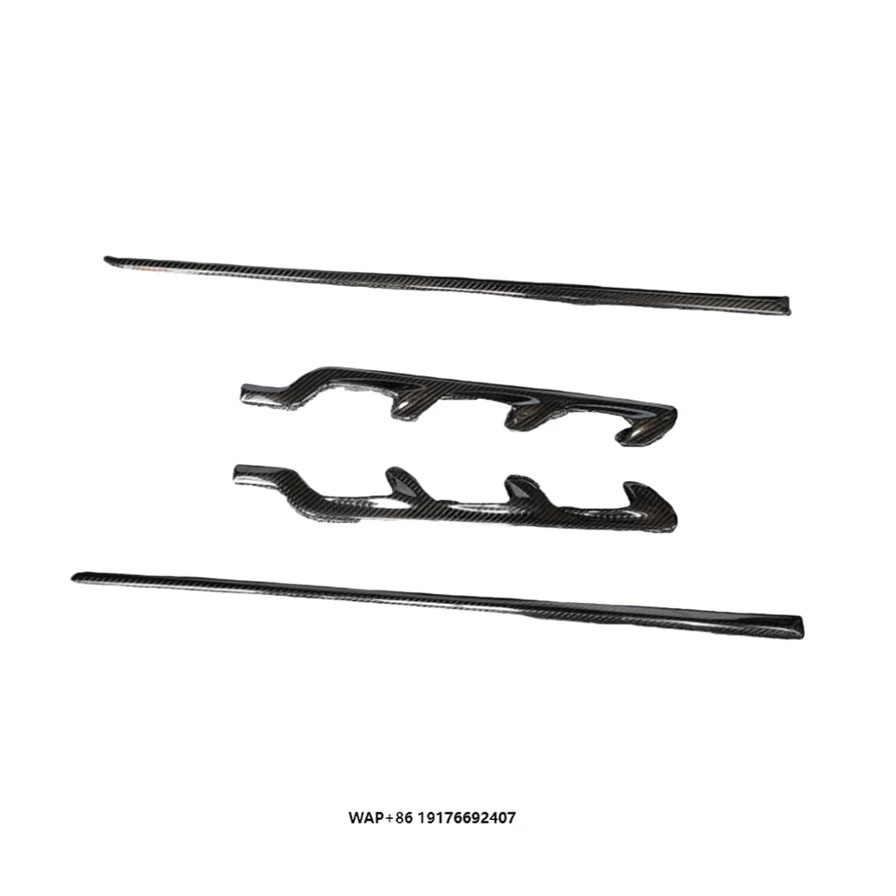 

Genuine Carbon Fiber M-Style Front Vent Decorative Strip Fender Decoration Body Kit for 2016-2019 forMaserati Levante