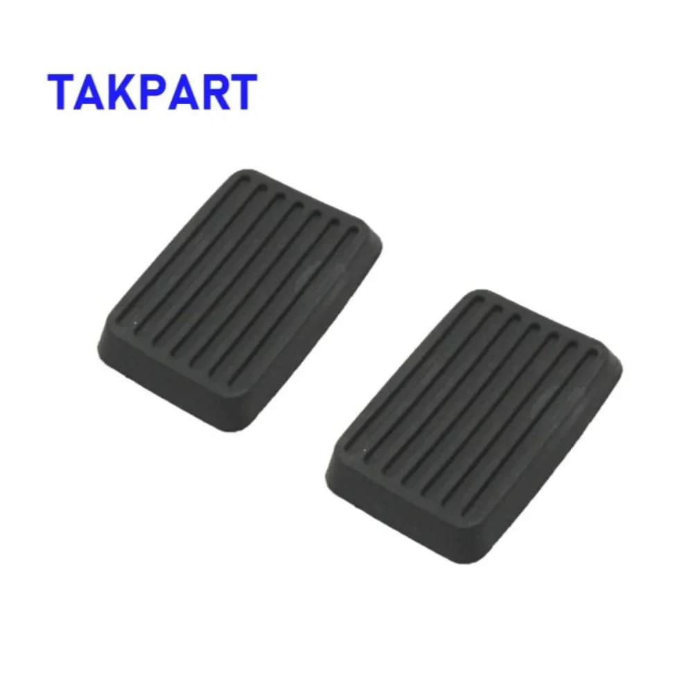 TAKPART 1Pair For Hyundai Accent Getz Elentra Excel Scoupe Brake Clutch Pedal Pad Rubbers 3282524000 32825-24000