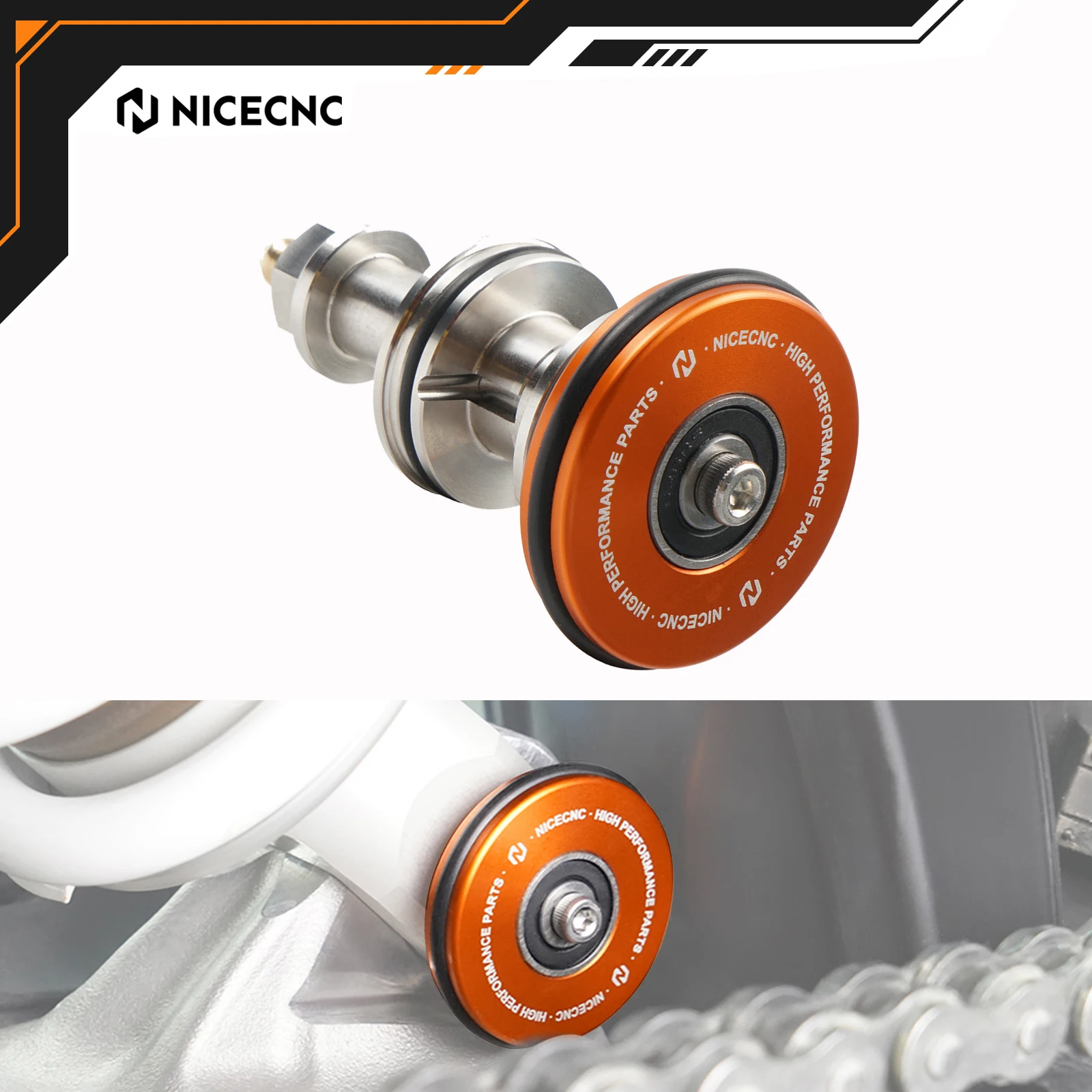 

NICECNC For KTM EXC 300 TPI EXC-F 350 XCW EXC EXC-F XCF-W 6 Days TPI 250 450 500 2017-2023 Rear Shock PDS Swingarm Protector