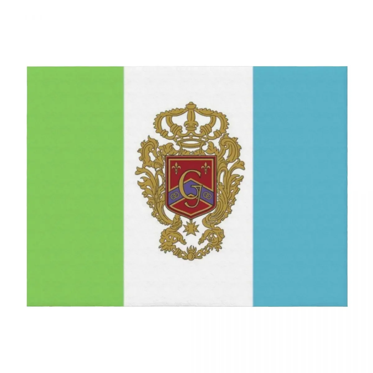 

Genovian Flag Throw Blanket Thermal Blankets Sofas Of Decoration Luxury Thicken Fashion Sofas Blankets