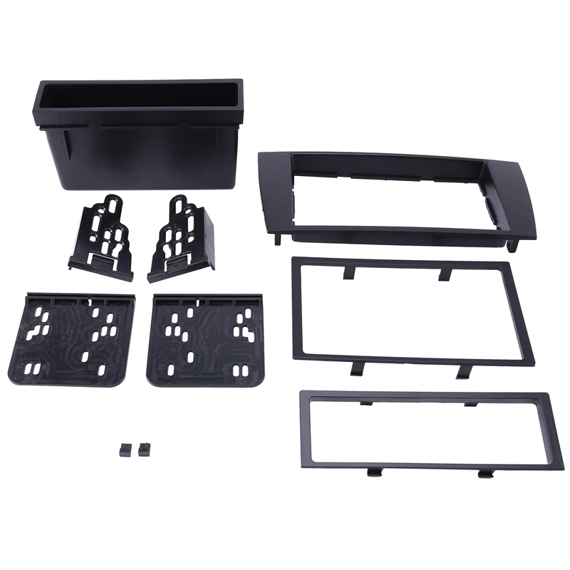 2 Din Fascia For Jaguar X Type S Type 2002-2008 Radio DVD Stereo CD Panel Dash Kit Trim Fascia Face Plate Frame Facia