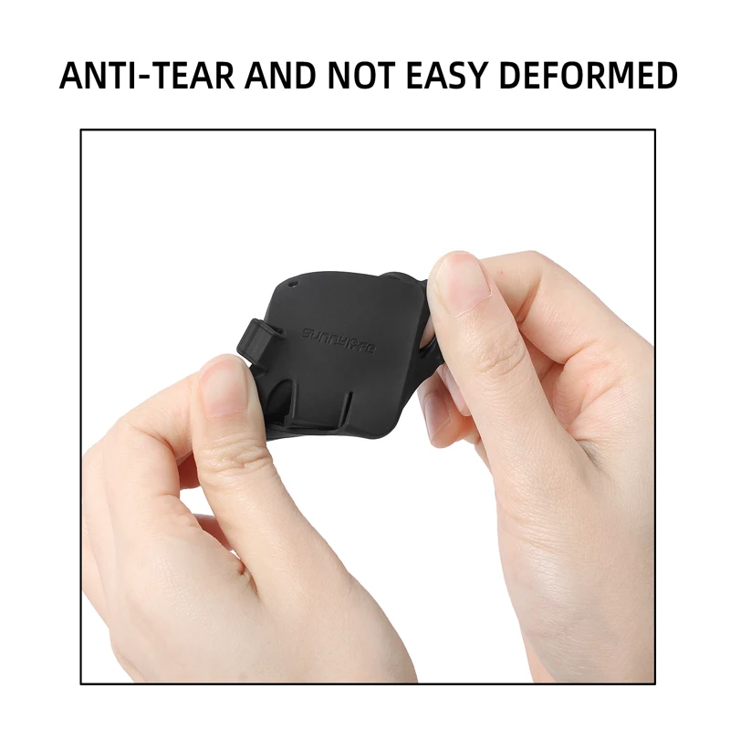 لينة غطاء من السيليكون مكافحة سقوط الغبار الغطاء الواقي قذيفة ل DJI العمل 2 النسخة شاشة مزدوجة/النسخة السلطة كاميرا الملحقات