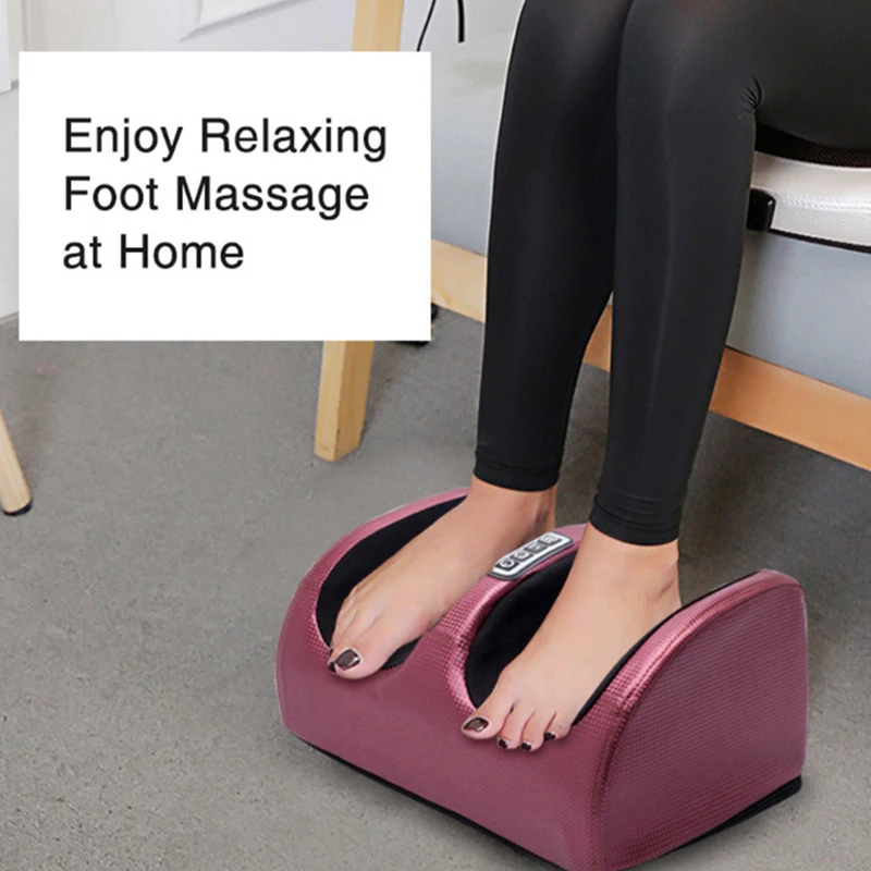 التدفئة الكهربائية تدليك القدم معدات الأسطوانة العجن العميق تدليك القدم والعجل