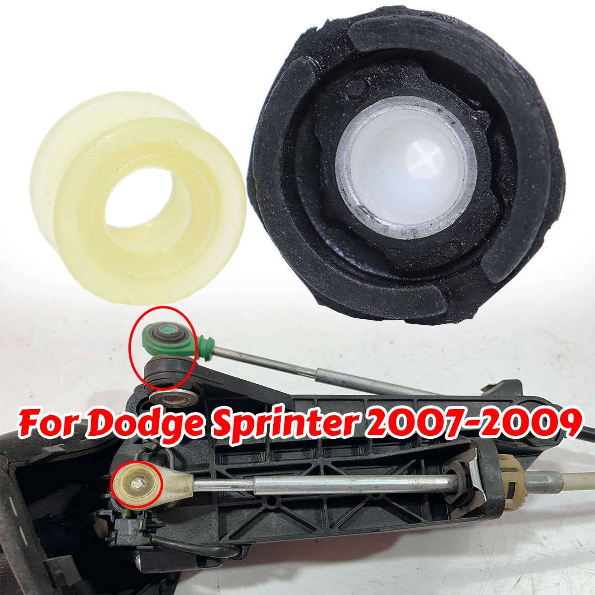 Gear Shift cable Bushing Selector For Dodge Sprinter 2007 2008 2009 6 Speed Manual Gearbox Shifter Selector End Rod Replace Kit