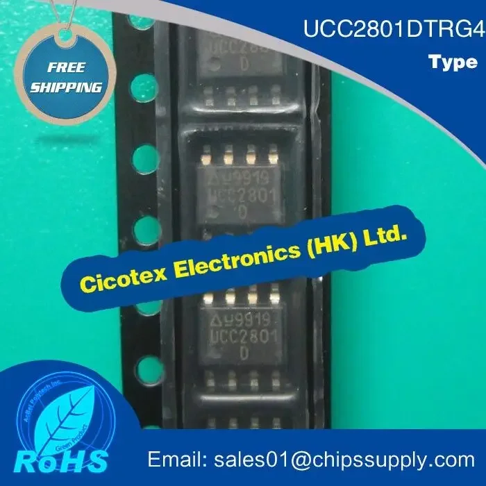 5pcs/lot UCC2801DTRG4  8SOIC UCC2801 DTR IC REG CTRLR MULT TOPOLOGY 8SOIC UCC2801D TR