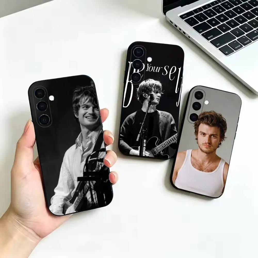 Vintage Grunge Joe Keery Phone Case For Samsung Galaxy A52 42 32 22 12 02S 72 73 51 41 31 21S 71 30S  Shockproof, Black Cover
