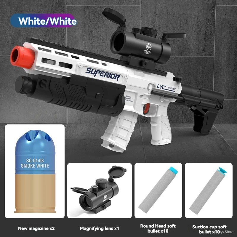 Soft Bullet Toy Gun Darts Rifle Manual Model Blaster Air Pneumatic Gun Children's Novel Toys Young for Boys Shooting Games Gifts