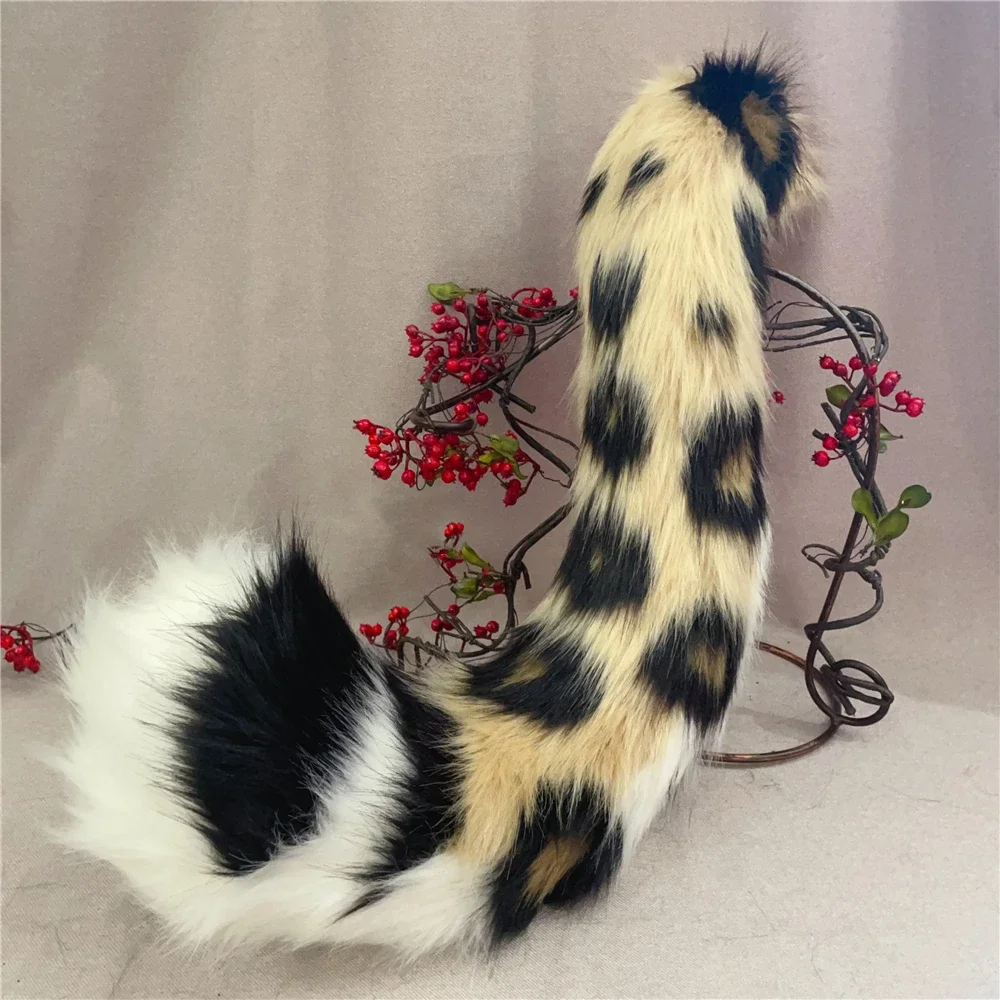 

The Panthera Pardus Tiger Ears Hairhoop Tail Cosplay Prop Halloween Christmas Party Cosplay Accessories Custom Handmade