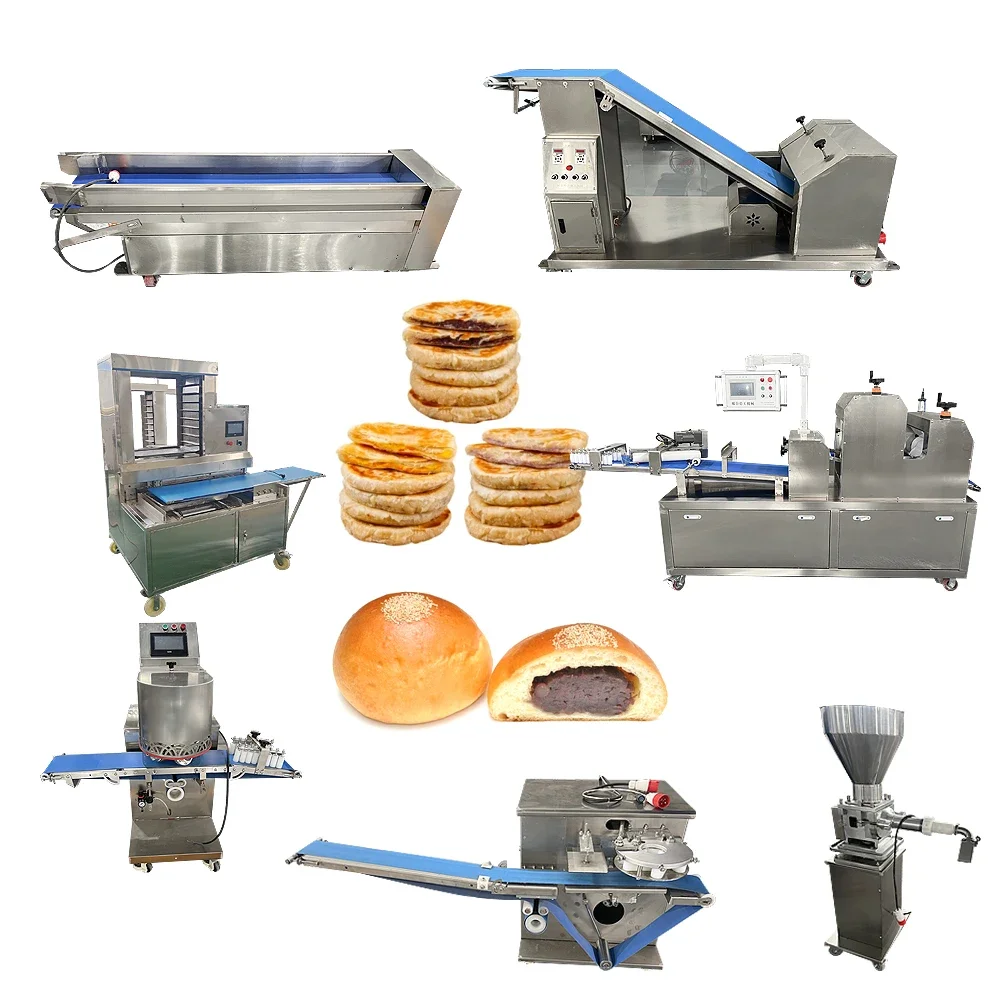 

Automatic Pie Forming Machine Sandwich Bread Forming Machine Encrusting Forming Machine Production Line