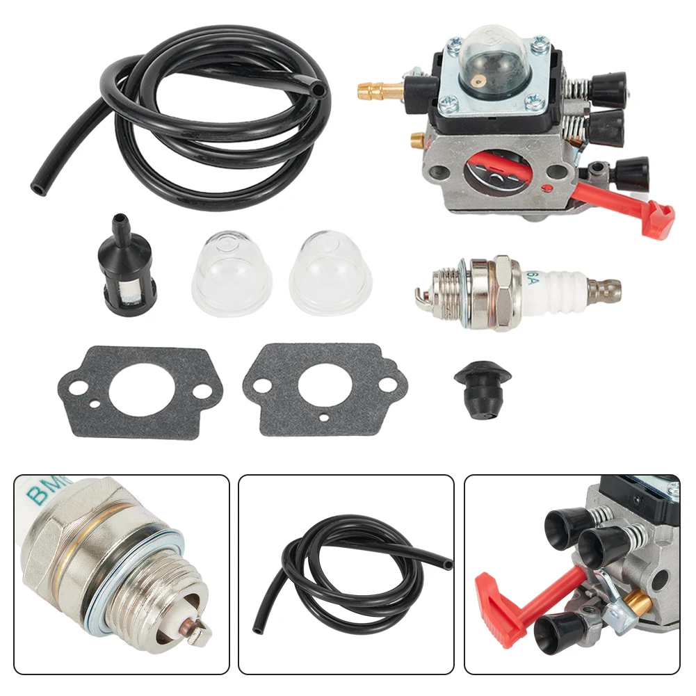 

High Quality Brand New Leaf Blower Carburetor Home SH55 SH85 Component Fuel Line Filter Replacement Accessories