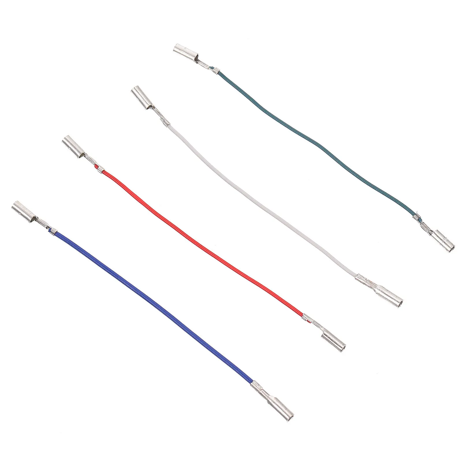 4Pcs Fine Workmanship Phono Lead Wires for Turntable Safe Stable Audio Transmission Phono Wires Compatible with Vintage Modern