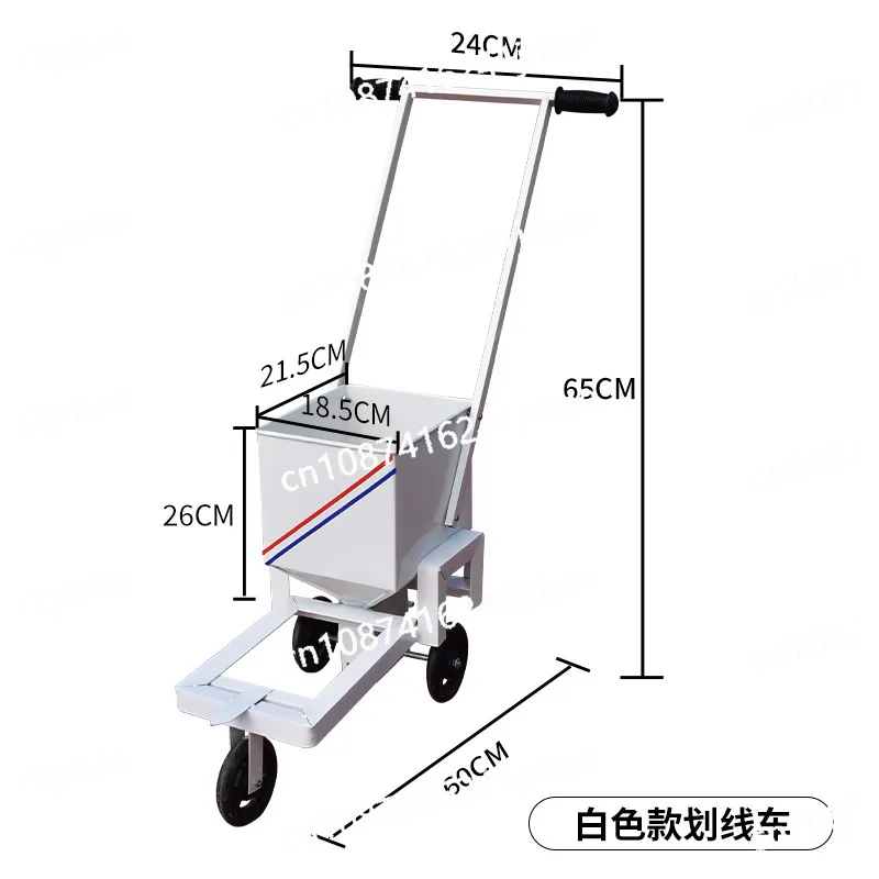 Runway Marking Device Parking Space Scriber Football Basketball Court Ruling Machine Lime Powder Sports Ground