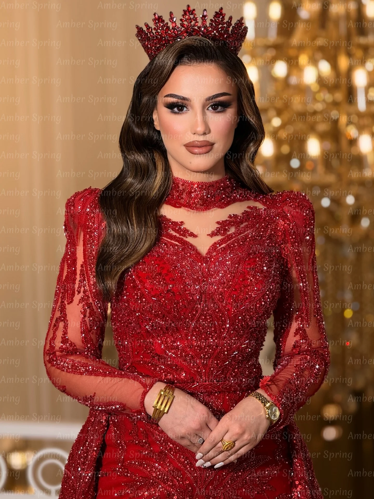 Великолепные красные свадебные – обзор и цена Glitter Tablecloth