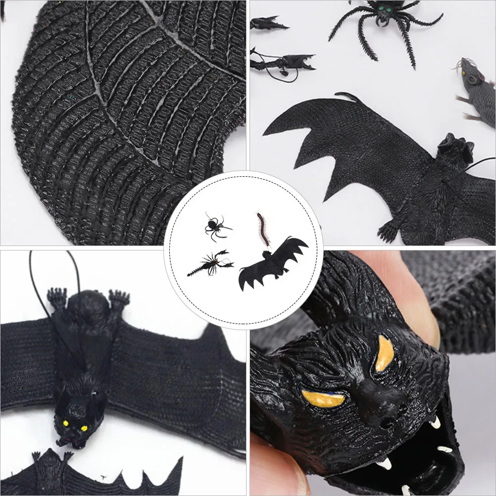 

Halloween Decorations Outdoor Artificial Bat Toys Grace Simulated Pendants Child