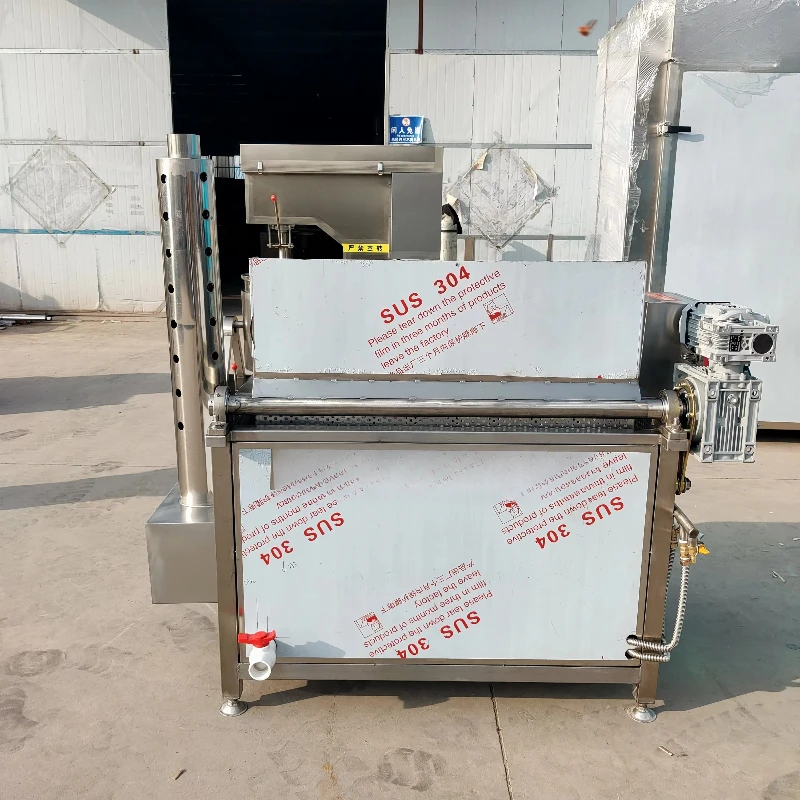 Freidora comercial personalizada de alta temperatura para pollo frito, alitas de pollo, patas de pollo y procesamiento de pollo frito tipo palomitas.