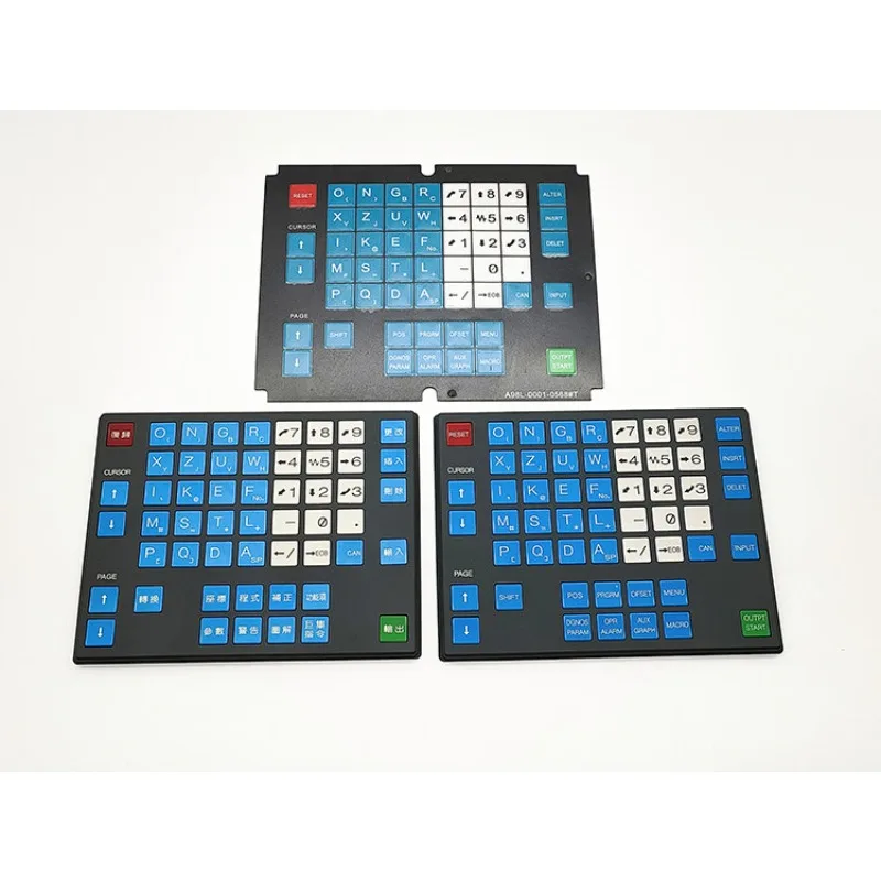 Keypad CNC Operation Panel A98L-0001-0568#M #T for FANUC New Operating Keyboard Key Film Protective Film
