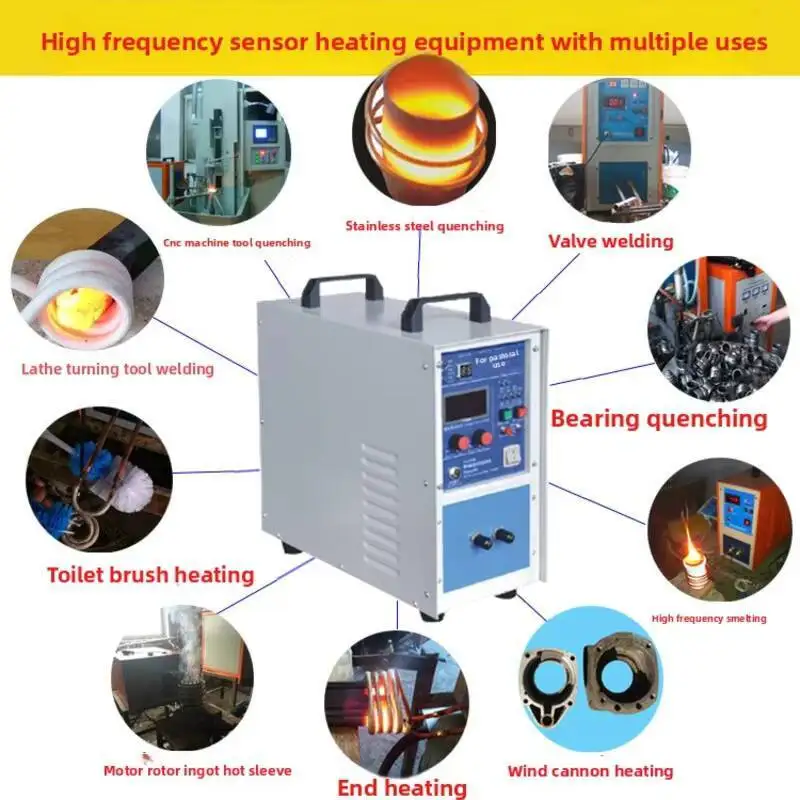 

High Frequency Induction Heating Equipment 380V Welding Quenching Machine Metal Heat Treatment Induction Heating Machine